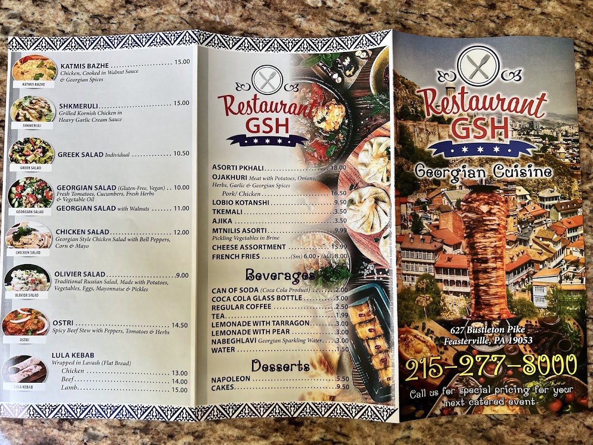 Georgian Shawarma House Menu - Image 5